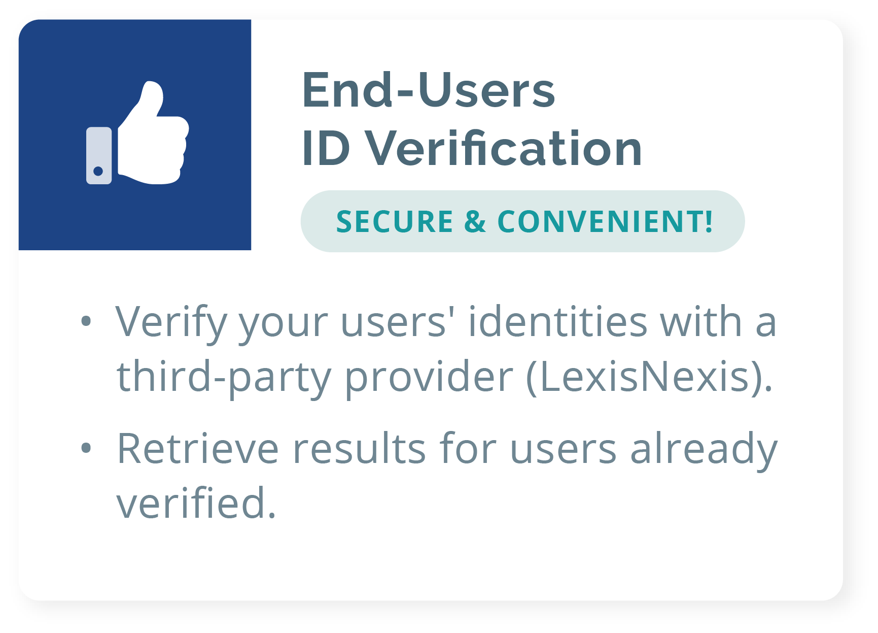 Verify UserID